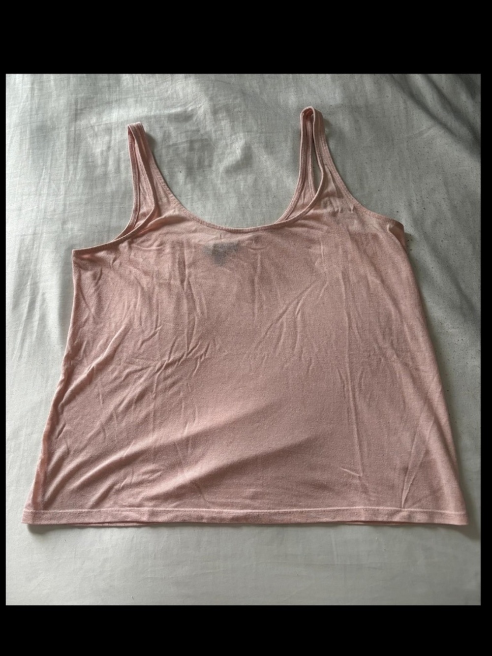 Express Light Pink Cotton Tank